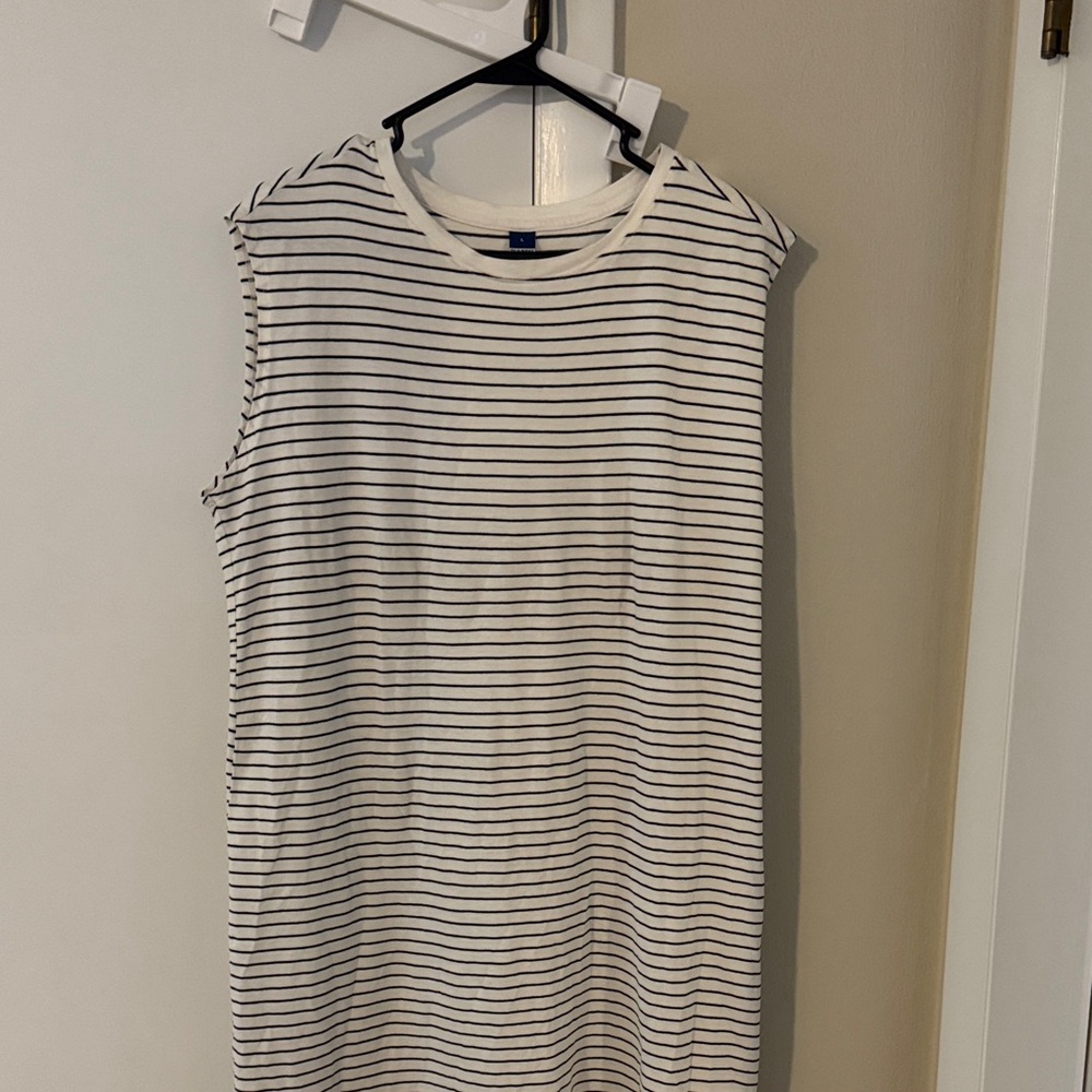 Old Navy Striped Sleeveless Dress